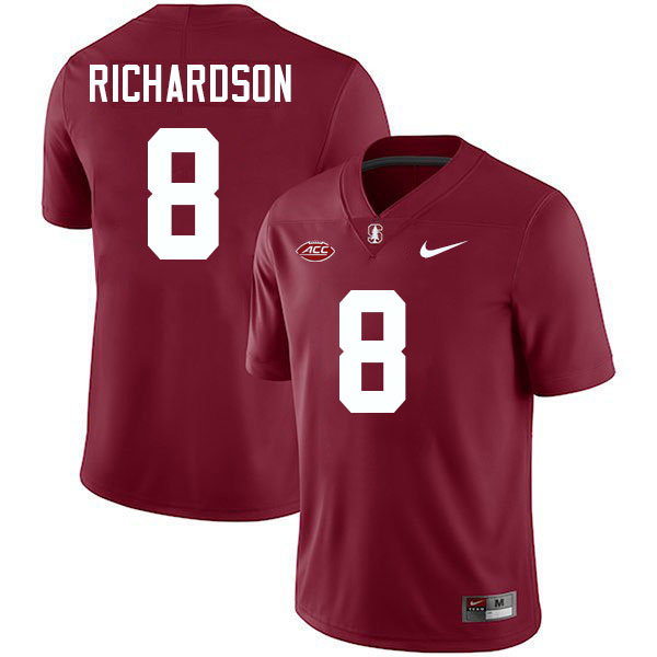 #8 Cam Richardson Stanford Cardinal College Football Jerseys Stitched-Cardinal #8 Cam Richardson Stanford Cardinal College Football Jerseys Stitched-Cardinal